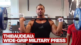 WideGrip Standing Military Press [upl. by Donald]