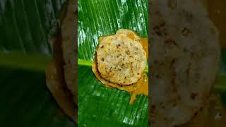 Kizhi chicken parotta  Banana leaf parotta  kayal food court shorts [upl. by Dorolisa]