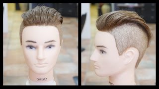 Mens Undercut Haircut Step by Step Tutorial  TheSalonGuy [upl. by Gaspar]