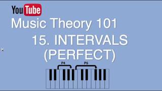 15 Intervals Perfect Diatonic vs Chromatic Tritone Music Theory 101 [upl. by Coral]