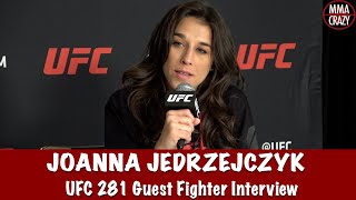 Joanna Jedrzejczyk Predicts Zhang Weili will finish Carla Esparza 1st round talks Jan Blachowicz [upl. by Ialocin]