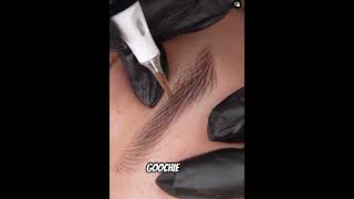 GOOCHIE permanent make up eyebrow technology [upl. by Eedebez186]