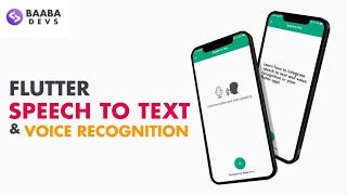 Flutter Tutorial Flutter Speech to Text amp Voice Recognition App  Flutter Voice Typing [upl. by Eimat942]