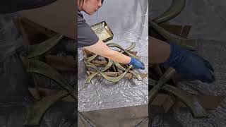 How To Flip Furniture Link in bio diy painting furniture [upl. by Ralleigh791]