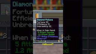 Is this the BEST pickaxe enchant [upl. by Nevar127]