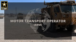 Army Motor Transport Operator 88M MOS  In Depth [upl. by Hoem]