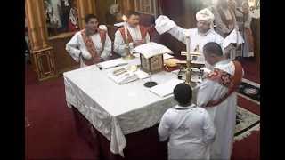 English liturgy from St Mary Coptic Church of Chicago  Fr Yohanna Naseef  November 18th 2012 [upl. by Jacobs606]