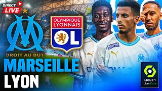 🔵⚪MARSEILLE  LYON 🔥OLYMPICO REGALADE  Aubameyang Vitinha Murillo buteurs  ligue 1 [upl. by Yerd]