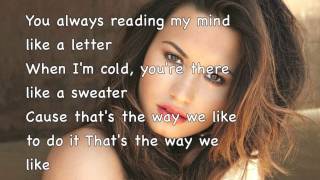 Piano KaraokeInstrumental  Made In The USA  Demi Lovato with lyrics [upl. by Llenrag]