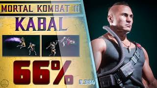 Kabal  Кабал Combo Guide Mortal Kombat 11 [upl. by Ecidnac]