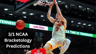 11 NCAA Bracketology Predictions [upl. by Orten]