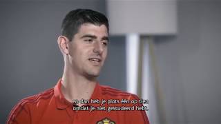 Hoe Thibaut Courtois met een diploma naar de top ging ⚽️🔝 [upl. by Odarbil]