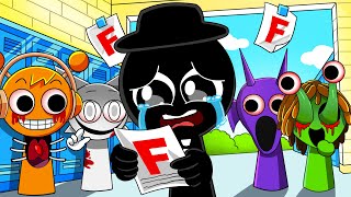 Incredibox Sprunki  BLACK THE EARLY YEARS  Incredibox Sprunki Animation [upl. by Marlen]