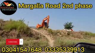 margalla road 2nd phase complete E11 enterchange  D 12  B17 margallaroad [upl. by Blackman]