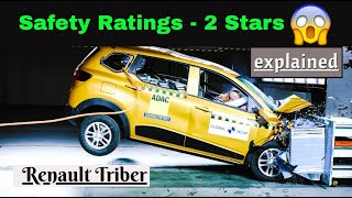 Global NCAP Rating Renault Triber 2024  Scored Only 2 Stars  Explaned  Renault Triber Crash Test [upl. by Jodee163]