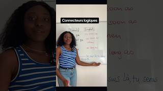 Connecteurs logiques  learnfrench français education vocabulary [upl. by Ianteen265]