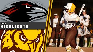 2024 Rowan Softball vs Rosemont College  Game 2 Highlights [upl. by Orlanta]