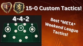 MY 150 442 CUSTOM TACTICS BEST META FC25 TACTICS [upl. by Ahsiral260]