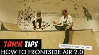 How To Frontside Air 20  Trick Tips  TR7 SKATE [upl. by Prady]