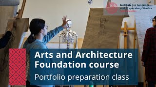 Arts and Architecture Foundation course Portfolio preparation class at UJOP [upl. by Ssac]