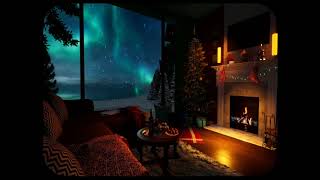 R Winter Christmas Village and Aurora AODLive [upl. by Oribel]