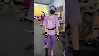 Cleavage inhance exercise chestpresswithdoumble viralshorts2024 shortsfitnessvideo [upl. by Erbas634]