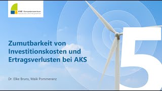 Zumutbarkeit von Investitionskosten und Ertragsverlusten bei AKS 24102024 KNE [upl. by Adohr]