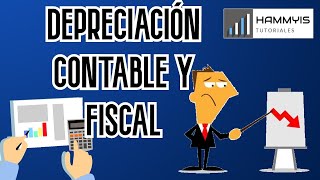 👩🏻‍🏫Diferencias entre la 📉 Depreciación Contable y Fiscal  Parte 1 [upl. by Mikaela18]