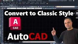 How to convert AutoCAD to Classic Mode [upl. by Loralyn178]