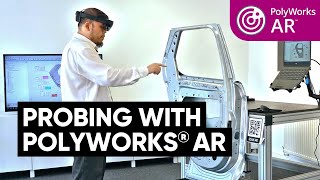 Probing with PolyWorks AR  PolyWorks Webinar [upl. by Olin]