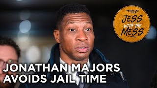 Jonathan Majors Avoids Jail Time for Assault Conviction Sentenced To Probation [upl. by Oliver]