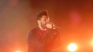 The Weeknd  Call Out My Name live emotional performance second row Global Citizen Festival 2018 [upl. by Audrie]