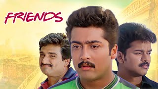 FRIENDS Full Hindi Dubbed Movie 2001  Thalapathy Vijay Suriya Devayani Vijayalakshmi [upl. by Pegma]