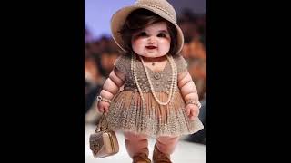 Beautiful baby modeling 💖trending fyp baby cute kawaii shortsfeed shorts aiaiart cutebaby [upl. by Best231]