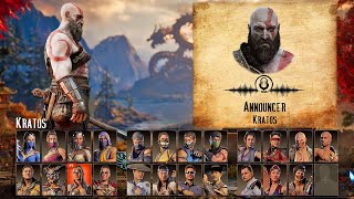 MK1 – Kratos Announcer Voice [upl. by Bordiuk]