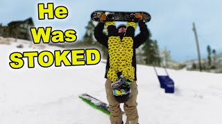 Romans Backflip Snowboard Video [upl. by Schaffel17]