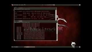 Wlan WPA Key hacken mit Aircrackng amp Passwortliste  Backtrack Tutorial [upl. by Agler]