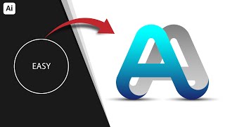 Logo Design Super Easy Techniques For Experts amp Beginners  Adobe Illustrator Tutorial [upl. by Adnert692]