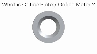 What is Orifice Plate  Its construction  working and Industrial Application explained in 3D [upl. by Notelrahc133]