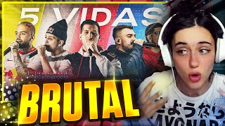 PURO ESPECTACULO 🥊 ​Red Bull 5 VIDAS 🥊 CHUTY ​ MECHA ​ JOTA ​ YOIKER  RAPDER Daruma REACCIONA [upl. by Adali]