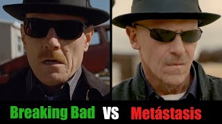 Metástasis vs Breaking Bad  Scene Comparison Part 1 [upl. by Cyndy]