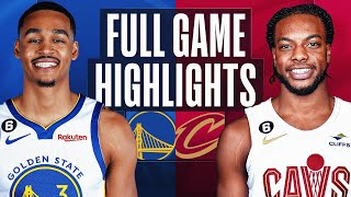 WARRIORS at CAVALIERS  FULL GAME HIGHLIGHTS  January 20 2023 [upl. by Hayila478]