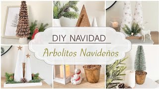 5 IDEAS NAVIDAD 🎄 Arbolitos Navideños Super económicos para DECORACIÓN 2024  DIY Christmas Tree [upl. by Etteb351]