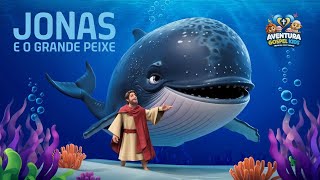 Jonas e o Grande Peixe  História Bíblica Infantil  Aventura Gospel Kids [upl. by Floris]