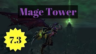 Vengence Demon Hunter Mage Tower Guide and Commentary No Legendaries [upl. by Nahama860]