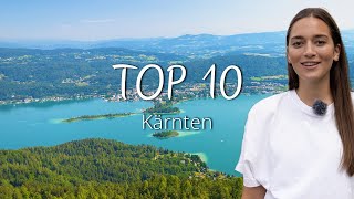 Top 10 Sehenswürdigkeiten amp Ausflugsziele in Kärnten [upl. by Anoid]