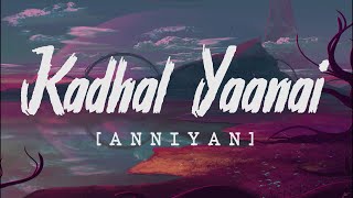 Kaadhal Yaanai  Anniyan  Harris Jayaraj  Lyric Video [upl. by Dyun]