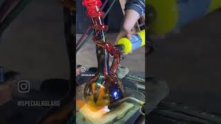 Live glass blowing [upl. by Rockey214]