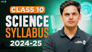 CBSE Science Complete Syllabus For Class 10th 202425  Prashant Kirad  Next Toppers [upl. by Patric252]