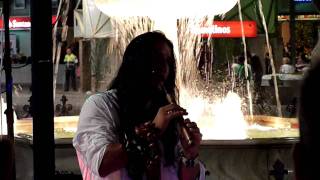 Andean Flute Music quotInkakike Nativezone Ponchoquot  Torremolinos 19th Aug 2010 [upl. by Lacie907]